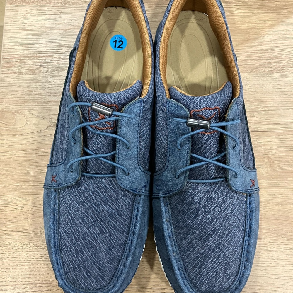 Twisted X Men's Denim Blue Loafers